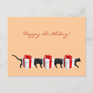 Carte Postale Le plus long chat du monde