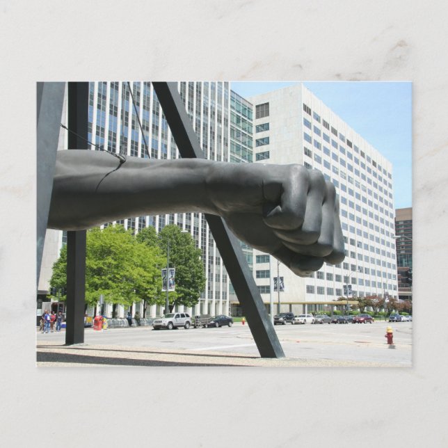 Carte Postale Le poing (Devant)