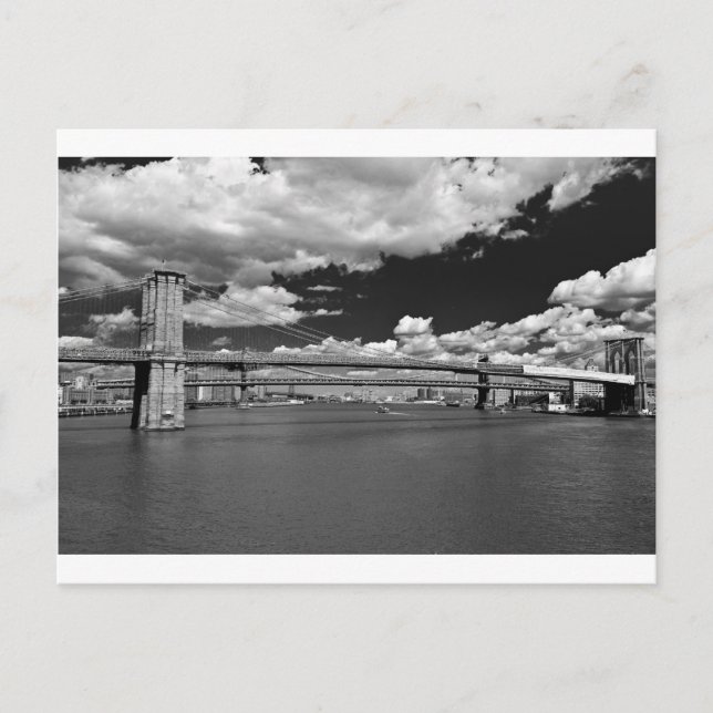 Carte Postale Le pont Brooklyn (Devant)