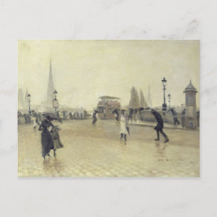 Carte Postale Le Pont Corneille, Rouen, 1891