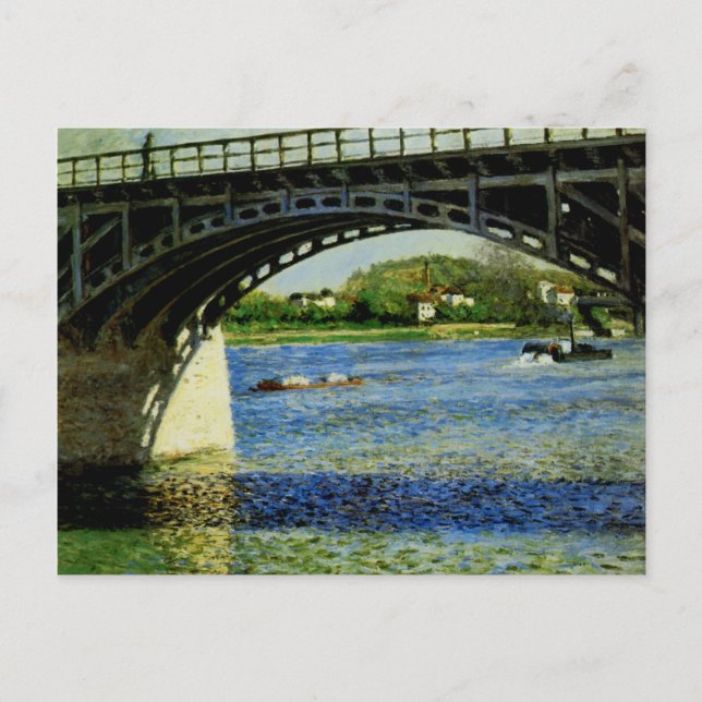 Carte Postale Le pont d'Argenteuil et la Seine (Devant)