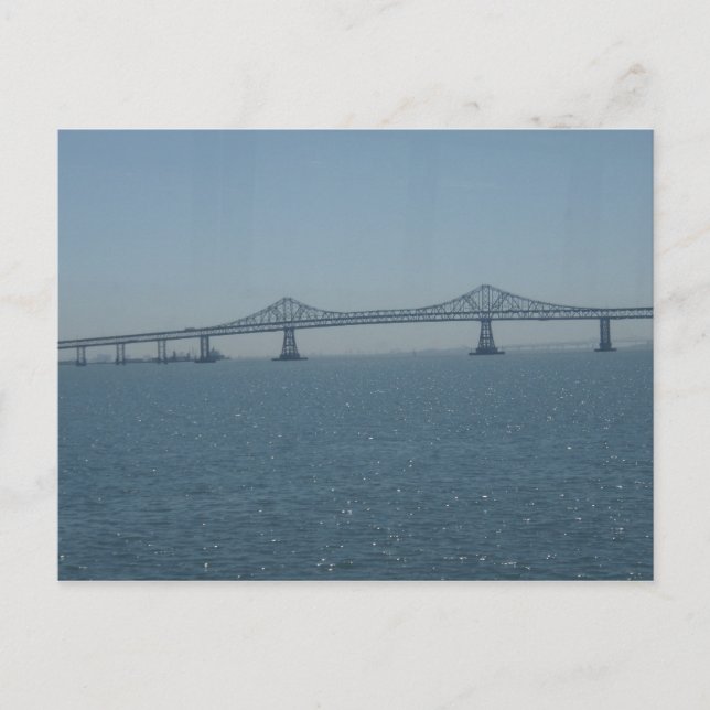 Carte Postale Le pont de la baie Richardson (Devant)