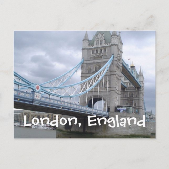 Carte Postale Le pont de la tour (Devant)