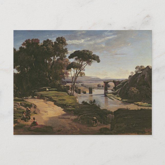 Carte Postale Le pont de Narni, vers 1826-27 (Devant)