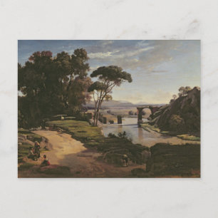 Carte Postale Le pont de Narni, vers 1826-27