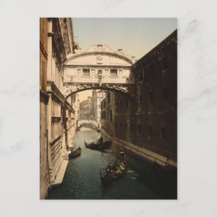 Carte Postale Le Pont des Soupirs II, Venise, Italie
