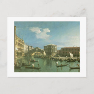 Carte Postale Le pont du Rialto, Venise
