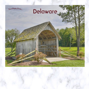 Carte Postale Le pont Hopkins Heartland à Lewes Delaware