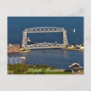 Carte Postale Le pont levant Duluth Minnesota