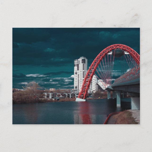 Carte Postale Le pont pittoresque (Devant)