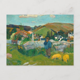 Carte Postale Le Porcher Paul Gauguin