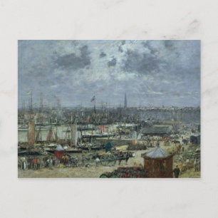Carte Postale Le Port de Bordeaux, 1874