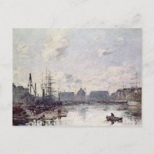 Carte Postale Le port de commerce, Le Havre, 1892