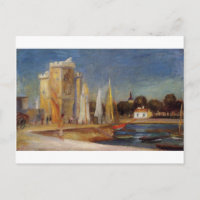 Le Port de Rochelle par Pierre-Auguste Renoir