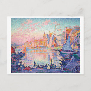 Carte Postale Le Port de Saint-Tropez, Signac
