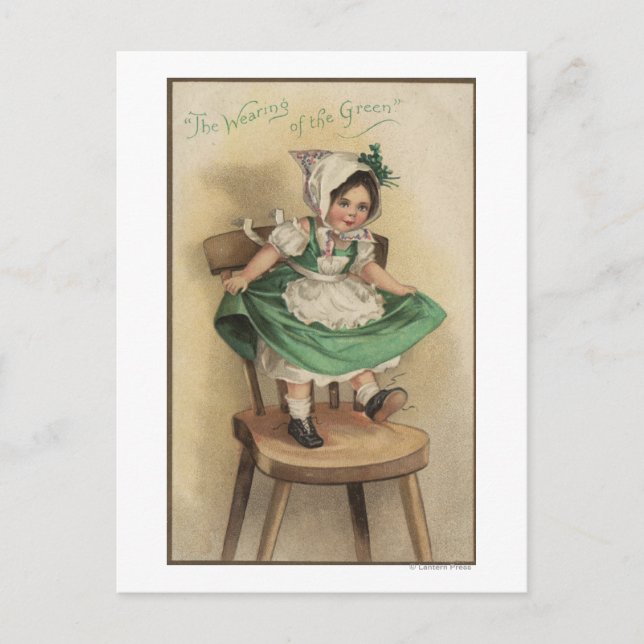 Carte Postale Le port du vert (Devant)