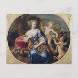 Carte Postale Le portrait a présumé d'être Francoise-Athenais