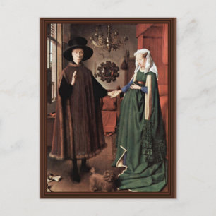 Carte Postale Le Portrait Arnolfini Le Mariage Arnolfini Par J