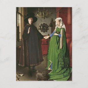Carte Postale Le portrait de Giovanni Arnolfini