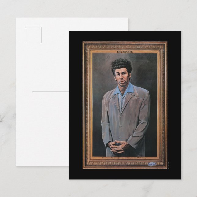 Carte Postale Le Portrait de Kramer (Devant / Derrière)