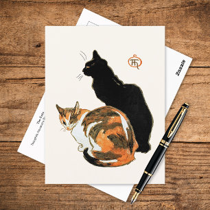 Carte Postale Le Portrait des chats Theophile Steinlen