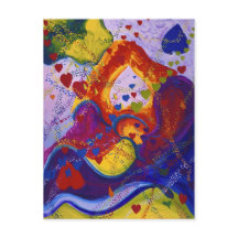 Le pouvoir de l'amour, souterrain, Coeurs, Abstrai