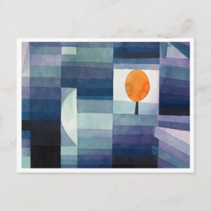 Carte Postale Le Présage de l'Automne (1922) par Paul Klee