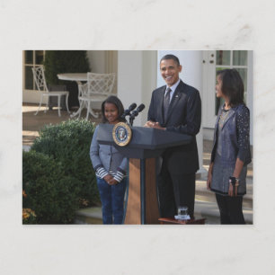 Carte Postale Le président Barack Obama gracifie la