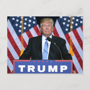 Carte Postale Le président Donald Trump