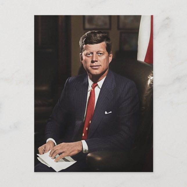 Carte Postale Le président John F. Kennedy (Devant)
