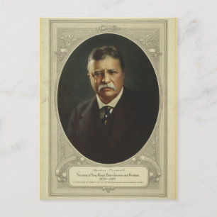 Carte Postale Le président Theodore Roosevelt par Forbes Lithogr