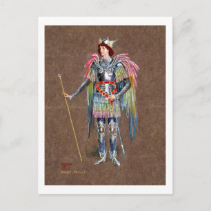 Carte Postale Le Prince des Fées, du 'Snowman'