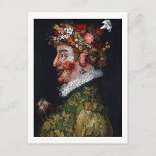 Carte Postale Le Printemps, Arcimboldo