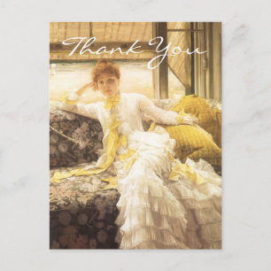 Carte Postale Le printemps ou le bord de mer de Tissot