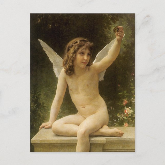 Carte Postale Le Prisonnier (Le Captif) par Bouguereau (Devant)