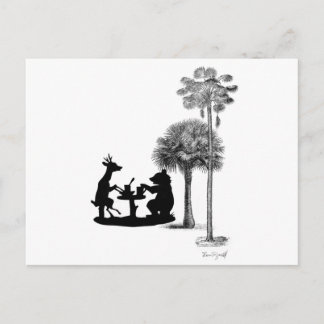 Carte Postale Le problème avec les ours.