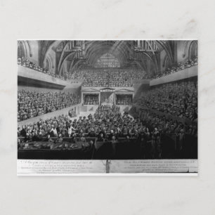 Carte Postale Le Procès de Warren Hastings