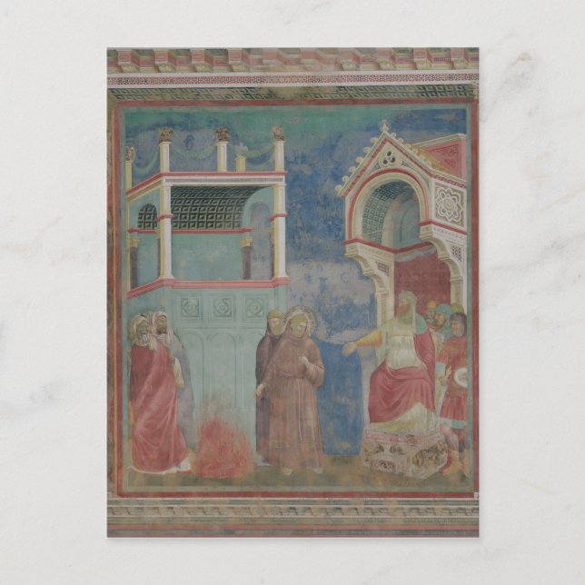 Carte Postale Le procès par le feu (Devant)