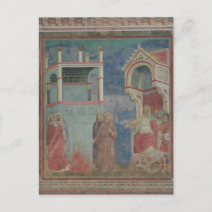 Carte Postale Le procès par le feu