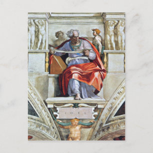 Carte Postale Le prophète Joel par Michel-Ange Unterberger