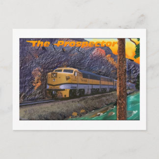 Carte Postale Le prospecteur du Rio Grande dans la gorge royale