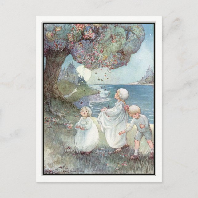 Carte Postale Le prune de sucre par Anne Anderson (Devant)