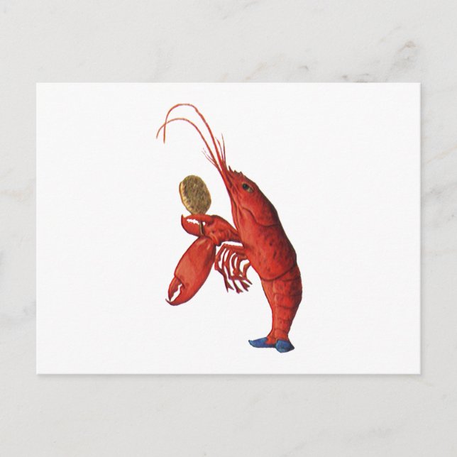 Carte Postale Le Quadrille du homard (Devant)
