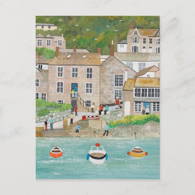 Carte Postale Le quai de Mousehole (Devant)
