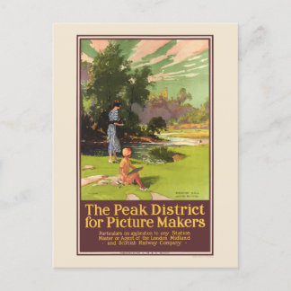 Carte Postale Le quartier de pointe pour les cinéastes Vintage P