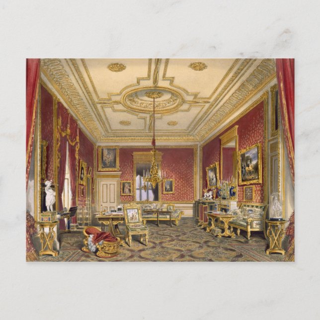 Carte Postale Le Queen's Private Sitting Room, Windsor Castle, (Devant)