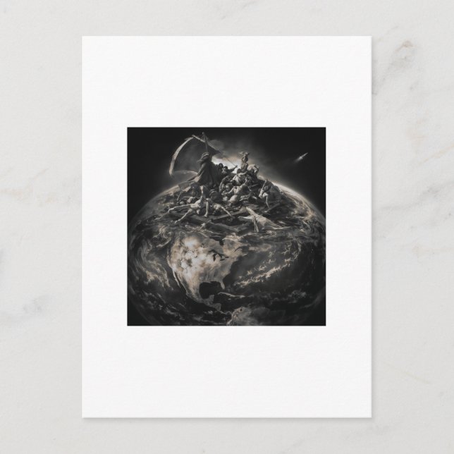 CARTE POSTALE LE RADEAU (D'APRÈS GERICOAULD)  (Devant)