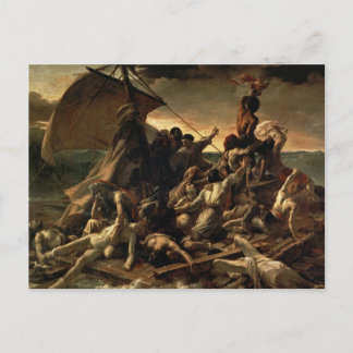 Carte Postale Le radeau de la Méduse - Théodore Géricault