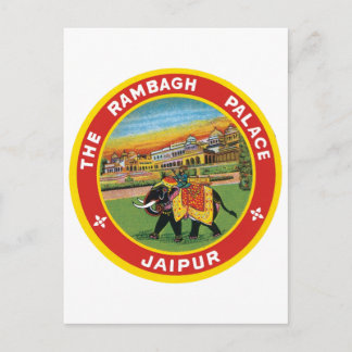 Carte Postale Le Rambagh Palace Jaipur