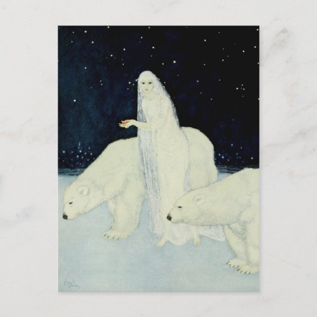 Carte Postale Le rassemblement des neiges de l'aiden a brisé les (Devant)